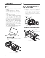 Preview for 14 page of Pioneer Super Tuner IIID AVH-P3100DVD Installation Manual