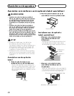 Preview for 82 page of Pioneer Super Tuner IIID AVH-P3100DVD Installation Manual