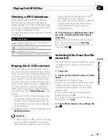 Предварительный просмотр 33 страницы Pioneer Super Tuner IIID AVH-P4100DVD Operation Manual