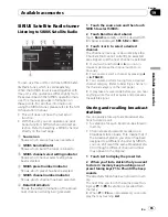 Предварительный просмотр 65 страницы Pioneer Super Tuner IIID AVH-P4100DVD Operation Manual