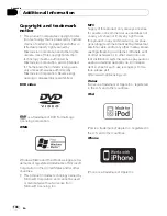 Предварительный просмотр 108 страницы Pioneer Super Tuner IIID AVH-P4100DVD Operation Manual