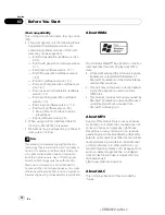 Preview for 12 page of Pioneer Super Tuner IIID AVH-P5100DVD Operation Manual