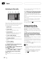 Preview for 30 page of Pioneer Super Tuner IIID+ AVH-P7800DVD Operation Manual