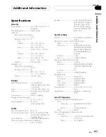 Preview for 141 page of Pioneer Super Tuner IIID+ AVH-P7800DVD Operation Manual