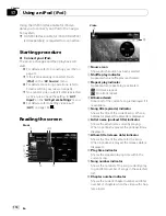 Предварительный просмотр 114 страницы Pioneer Super Tuner IIID AVIC-X710BT Operation Manual