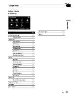 Предварительный просмотр 205 страницы Pioneer Super Tuner IIID AVIC-X710BT Operation Manual