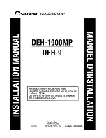 Preview for 19 page of Pioneer SUPER TUNER IIID DEH-1900MP Operation Manual