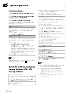 Preview for 8 page of Pioneer Super Tuner IIID DEH-4250SD Operation Manual