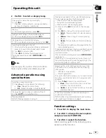 Preview for 11 page of Pioneer Super Tuner IIID DEH-4250SD Operation Manual