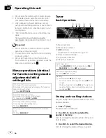 Preview for 8 page of Pioneer Super Tuner IIID DEH-P4200UB Operation Manual