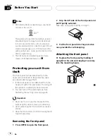 Preview for 8 page of Pioneer Super Tuner IIID DEH-P450MP Operation Manual