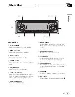 Preview for 9 page of Pioneer Super Tuner IIID DEH-P450MP Operation Manual