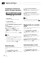 Preview for 16 page of Pioneer Super Tuner IIID DEH-P450MP Operation Manual