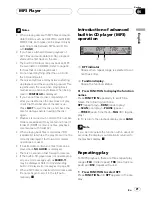 Preview for 21 page of Pioneer Super Tuner IIID DEH-P450MP Operation Manual