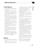 Preview for 39 page of Pioneer Super Tuner IIID DEH-P450MP Operation Manual