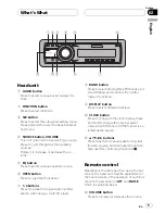 Preview for 9 page of Pioneer Super Tuner IIID DEH-P480MP Operation Manual