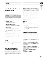 Preview for 13 page of Pioneer Super Tuner IIID DEH-P480MP Operation Manual