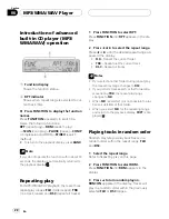 Preview for 22 page of Pioneer Super Tuner IIID DEH-P480MP Operation Manual