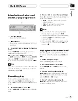 Preview for 27 page of Pioneer Super Tuner IIID DEH-P480MP Operation Manual