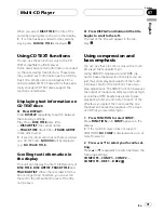 Preview for 31 page of Pioneer Super Tuner IIID DEH-P480MP Operation Manual