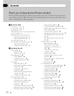 Предварительный просмотр 2 страницы Pioneer Super Tuner IIID DEH-P5900IB Operation Manual