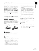 Предварительный просмотр 9 страницы Pioneer Super Tuner IIID DEH-P6900UB Operation Manual