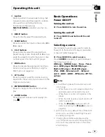 Предварительный просмотр 11 страницы Pioneer Super Tuner IIID DEH-P6900UB Operation Manual