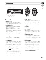 Предварительный просмотр 11 страницы Pioneer Super Tuner IIID DEH-P7100BT Operation Manual