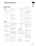 Preview for 85 page of Pioneer Super Tuner IIID+ DEH-P800PRS Operation Manual