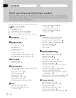 Preview for 2 page of Pioneer Super Tuner IIID DVH-P5000MP Operation Manual