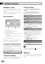 Preview for 40 page of Pioneer Super Tuner IIID MVH-P8200 Operation Manual