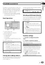 Preview for 41 page of Pioneer Super Tuner IIID MVH-P8200 Operation Manual