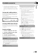 Preview for 43 page of Pioneer Super Tuner IIID MVH-P8200 Operation Manual