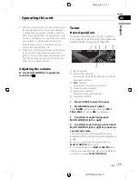 Предварительный просмотр 11 страницы Pioneer SUPER TUNERIII D DEH-P7950UB Operation Manual