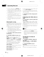 Предварительный просмотр 22 страницы Pioneer SUPER TUNERIII D DEH-P7950UB Operation Manual