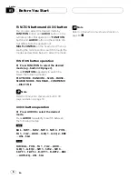 Preview for 8 page of Pioneer SUPER TUNERIII D DEH-P8650MP Operation Manual