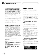 Preview for 20 page of Pioneer SUPER TUNERIII D DEH-P8650MP Operation Manual