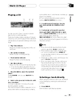 Preview for 29 page of Pioneer SUPER TUNERIII D DEH-P8650MP Operation Manual