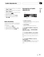 Preview for 43 page of Pioneer SUPER TUNERIII D DEH-P8650MP Operation Manual