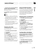 Preview for 21 page of Pioneer SUPER TUNERIII DEH-P8500MP Operation Manual