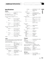 Preview for 53 page of Pioneer SUPER TUNERIII DEH-P8500MP Operation Manual