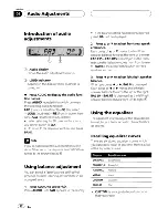 Предварительный просмотр 12 страницы Pioneer Super Tunet IIID DEH-16 Operation Manual