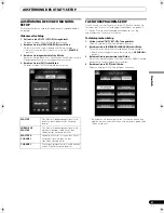 Preview for 133 page of Pioneer SVM 1000 - Audio/Video Mixer Operating Instructions Manual