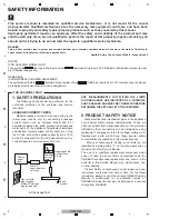 Предварительный просмотр 2 страницы Pioneer SVM 1000 - Audio/Video Mixer Service Manual