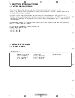 Preview for 7 page of Pioneer SVM 1000 - Audio/Video Mixer Service Manual