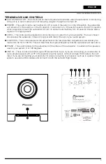 Preview for 3 page of Pioneer SW-10 Operating Manual