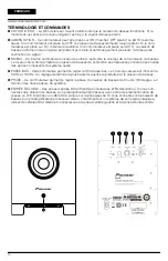 Preview for 10 page of Pioneer SW-10 Operating Manual