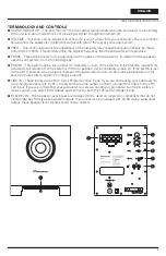 Предварительный просмотр 3 страницы Pioneer SW-8 Operating Manual