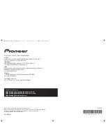 Предварительный просмотр 28 страницы Pioneer SX-10AE Instruction Manual