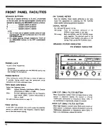 Предварительный просмотр 11 страницы Pioneer SX-1250 Operating Instructions Manual